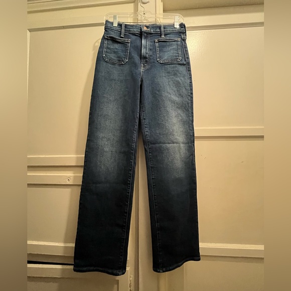 Mother lil patch pocket rambler zip jeans size 28 - Picture 9 of 15